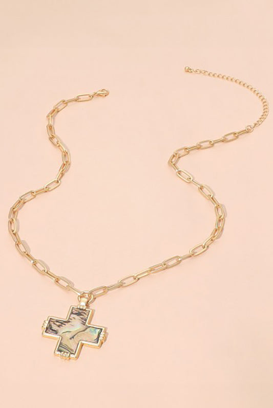 It's Your Decision Cross Necklace-Cute-Trendy-Shop-Womens-Boutique-Clothing-Store