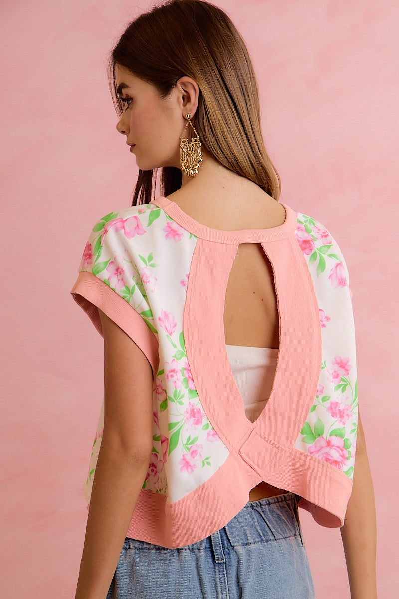 Catch 'Em Staring Floral Terry Top-[option4]-[option5]-Cute-Trendy-Shop-Womens-Boutique-Clothing-Store