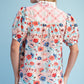 Coral Garden Mixed Print Blouse-Cute-Trendy-Shop-Womens-Boutique-Clothing-Store