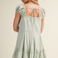 Sweetheart Puff Sleeve Eyelet Mini Dress-Cute-Trendy-Shop-Womens-Boutique-Clothing-Store