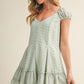 Sweetheart Puff Sleeve Eyelet Mini Dress-Cute-Trendy-Shop-Womens-Boutique-Clothing-Store