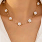 Blooming Gorgeous Crystal-Centered Pearl Flower Chain-[option4]-[option5]-Cute-Trendy-Shop-Womens-Boutique-Clothing-Store