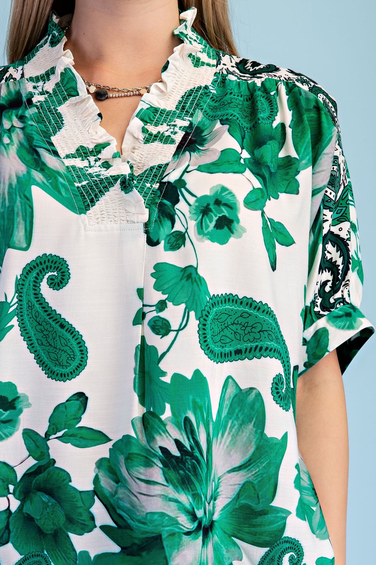 Emerald Meadow Paisley Dolman Top-Cute-Trendy-Shop-Womens-Boutique-Clothing-Store
