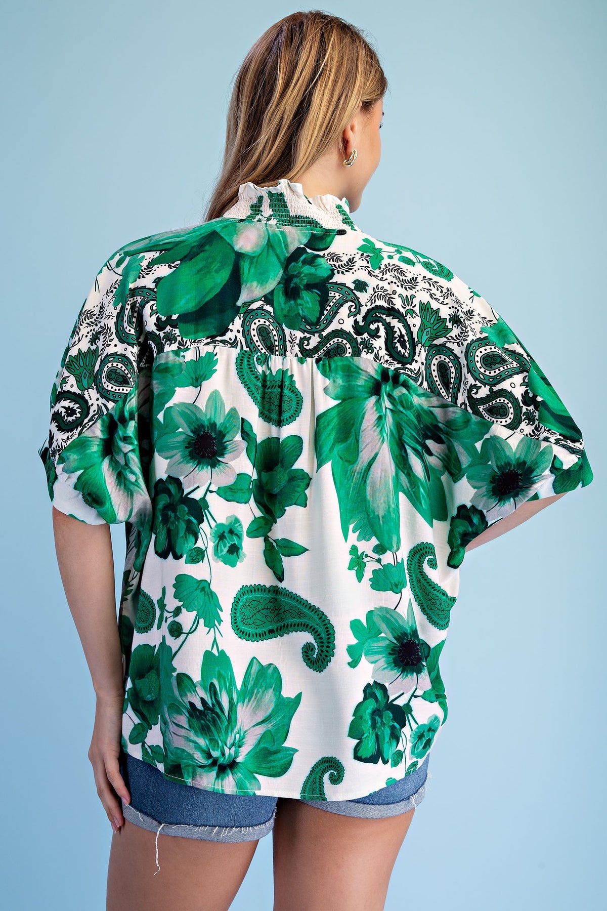 Emerald Meadow Paisley Dolman Top-Cute-Trendy-Shop-Womens-Boutique-Clothing-Store