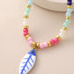 Catch of the Day Beaded Fish Choker
