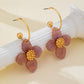Garden Glam Acrylic Floral Wire Dangles
