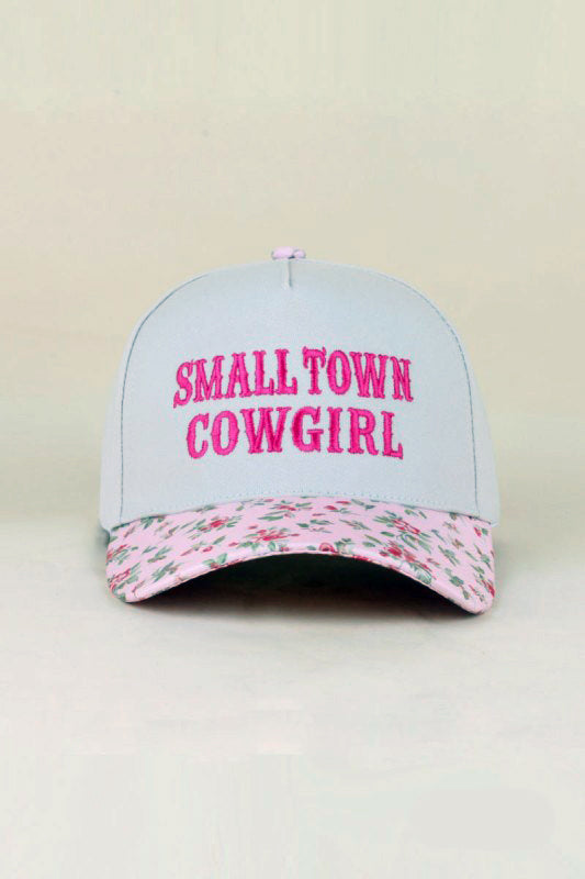 Small Town Cowgirl Cap