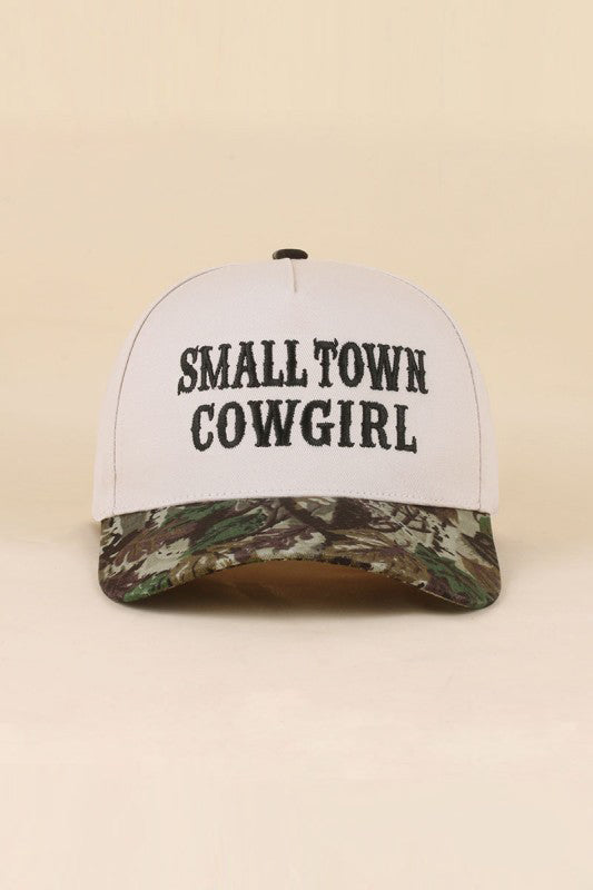 Small Town Cowgirl Cap