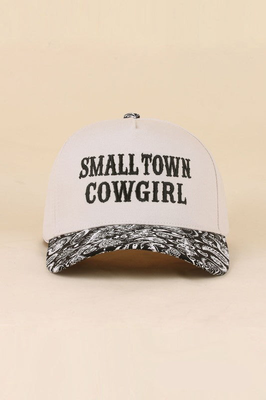 Small Town Cowgirl Cap