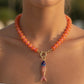 Hooked on You Fish Beaded Necklace-Orange-[option4]-[option5]-Cute-Trendy-Shop-Womens-Boutique-Clothing-Store