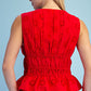 Scarlet Eyelet Pleated Peplum Top-Cute-Trendy-Shop-Womens-Boutique-Clothing-Store