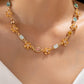Garden Party Glam Pastel Crystal & Floral Necklace-[option4]-[option5]-Cute-Trendy-Shop-Womens-Boutique-Clothing-Store