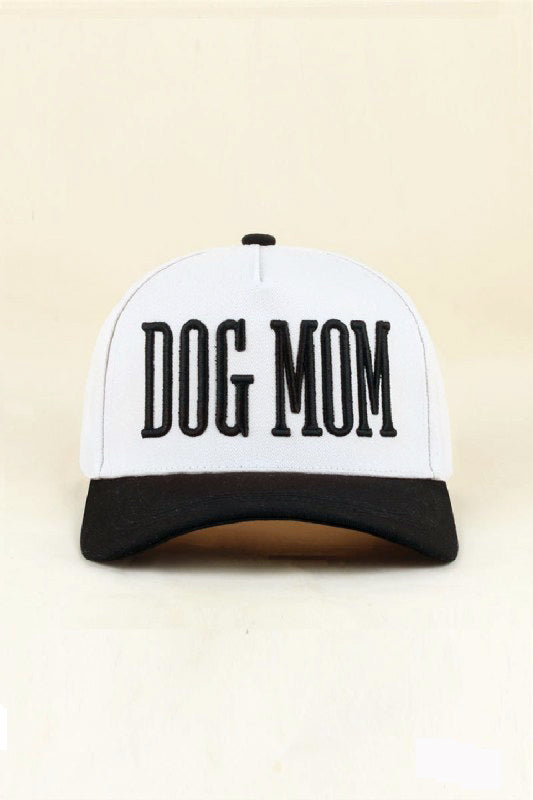 Dog Mom Two Tone Baseball Cap