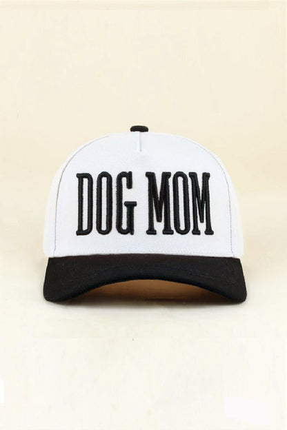 Dog Mom Two Tone Baseball Cap