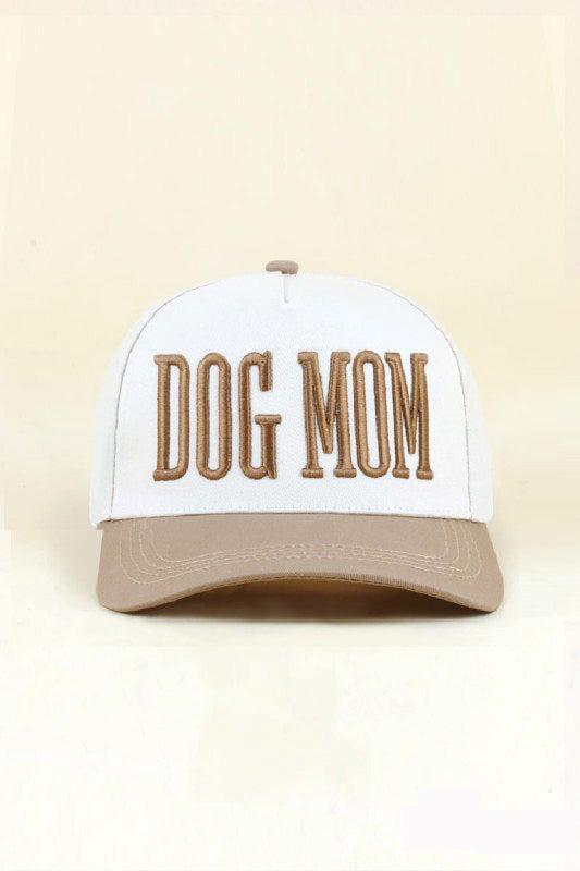 Dog Mom Two Tone Baseball Cap