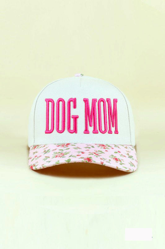 Dog Mom Two Tone Baseball Cap