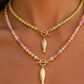 Bohemian Angler Natural Stone Necklace-Cute-Trendy-Shop-Womens-Boutique-Clothing-Store
