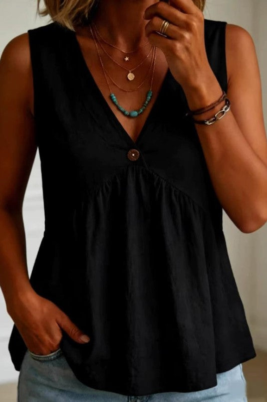 Let's Catch Up Babydoll Top-Black-SMALL-[option4]-[option5]-Cute-Trendy-Shop-Womens-Boutique-Clothing-Store