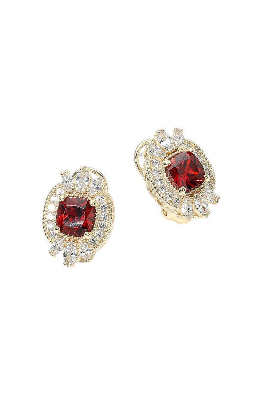 Regal Elegance Red Stud Earrings-[option4]-[option5]-Cute-Trendy-Shop-Womens-Boutique-Clothing-Store