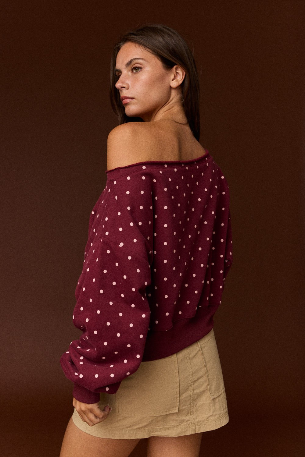 Dot-to-Dot Slouchy Sweatshirt-Cute-Trendy-Shop-Womens-Boutique-Clothing-Store