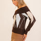 Uptown Argyle Off-the-Shoulder Sweater-Cute-Trendy-Shop-Womens-Boutique-Clothing-Store