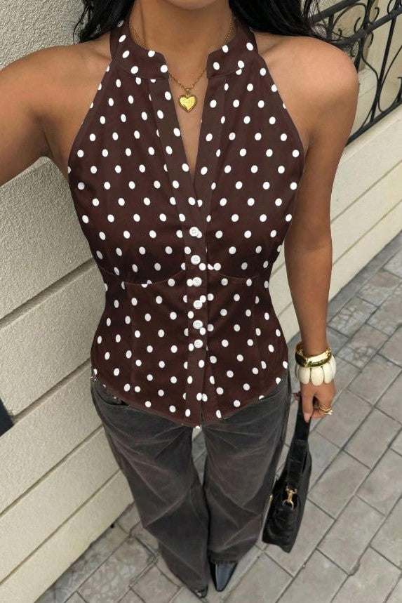 Busy Day Ahead Sleeveless Halter Top-[option4]-[option5]-Cute-Trendy-Shop-Womens-Boutique-Clothing-Store