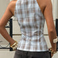 Busy Day Ahead Sleeveless Halter Top