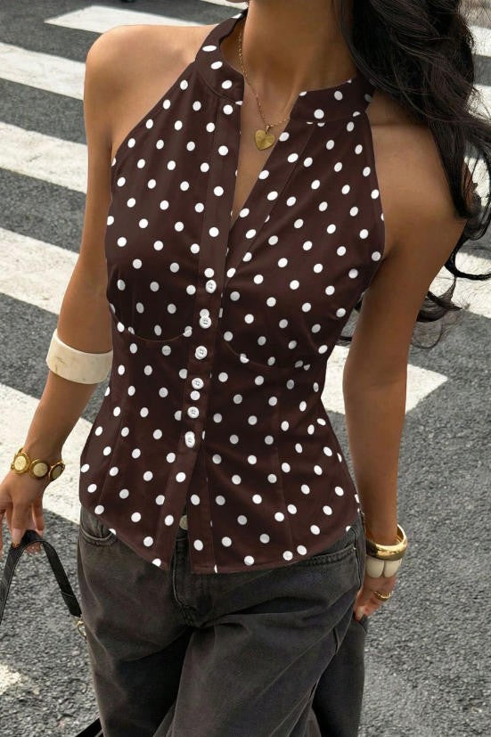 Busy Day Ahead Sleeveless Halter Top-[option4]-[option5]-Cute-Trendy-Shop-Womens-Boutique-Clothing-Store