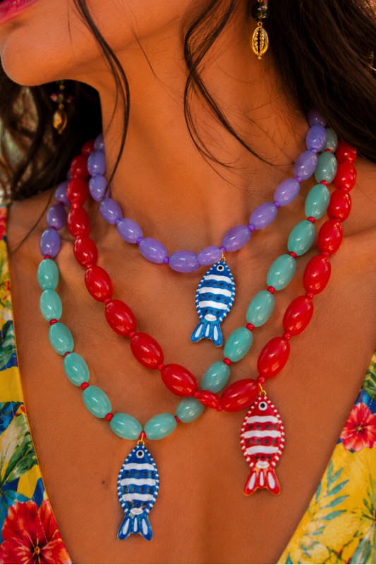 Salty & Sweet Tropical Fish Necklace-Cute-Trendy-Shop-Womens-Boutique-Clothing-Store