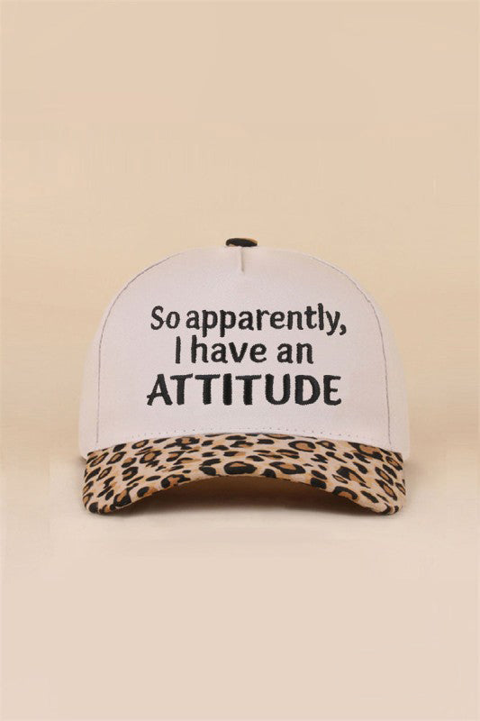 "So Apparently, I Have An Attitude" Ball Cap-[option4]-[option5]-Cute-Trendy-Shop-Womens-Boutique-Clothing-Store