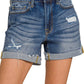 Oh What A Day Cuffed Denim Shorts-[option4]-[option5]-Cute-Trendy-Shop-Womens-Boutique-Clothing-Store