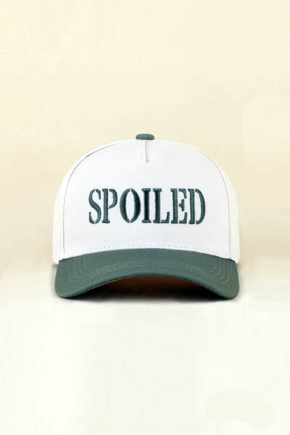 "Spoiled" Cap
