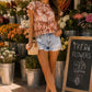 Watercolor Whimsy Tiered Ruffle Blouse-[option4]-[option5]-Cute-Trendy-Shop-Womens-Boutique-Clothing-Store