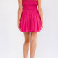 Sunset Glow Ruched Sun Dress-Fuchsia-SMALL-[option4]-[option5]-Cute-Trendy-Shop-Womens-Boutique-Clothing-Store