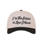 "Friend in Low Places" Two-Tone Ball Cap-Black-Cute-Trendy-Shop-Womens-Boutique-Clothing-Store