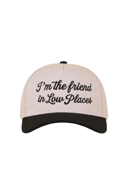 "Friend in Low Places" Two-Tone Ball Cap