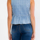 Great Situation Ruffle Denim Top-[option4]-[option5]-Cute-Trendy-Shop-Womens-Boutique-Clothing-Store