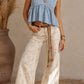 Great Situation Ruffle Denim Top-[option4]-[option5]-Cute-Trendy-Shop-Womens-Boutique-Clothing-Store