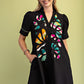 Fiesta Bloom Linen Shift