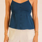 Sweet & Romantically Chic Button Front Cami-Teal-SMALL-[option4]-[option5]-Cute-Trendy-Shop-Womens-Boutique-Clothing-Store