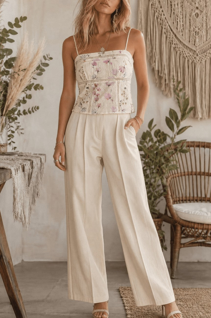 Sweet Summer Lattice Trim Tank-[option4]-[option5]-Cute-Trendy-Shop-Womens-Boutique-Clothing-Store