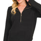 City Chic Modern Zip Pullover-Cute-Trendy-Shop-Womens-Boutique-Clothing-Store