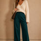 Skyline High-Waisted Wide-Leg Trousers-Dark Green-SMALL-Cute-Trendy-Shop-Womens-Boutique-Clothing-Store