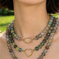 Glass Beaded Gemstone Chip Clasp Necklace-Cute-Trendy-Shop-Womens-Boutique-Clothing-Store
