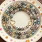 Glass Beaded Gemstone Chip Clasp Necklace-Cute-Trendy-Shop-Womens-Boutique-Clothing-Store