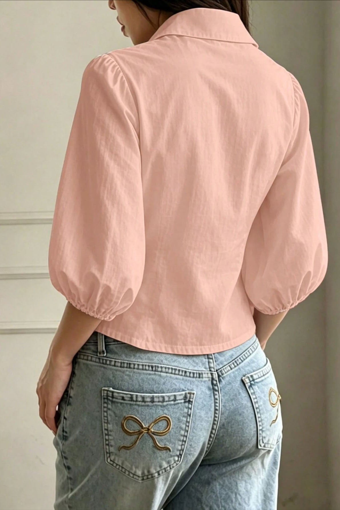 Studio Silhouette Tailored Top-[option4]-[option5]-Cute-Trendy-Shop-Womens-Boutique-Clothing-Store