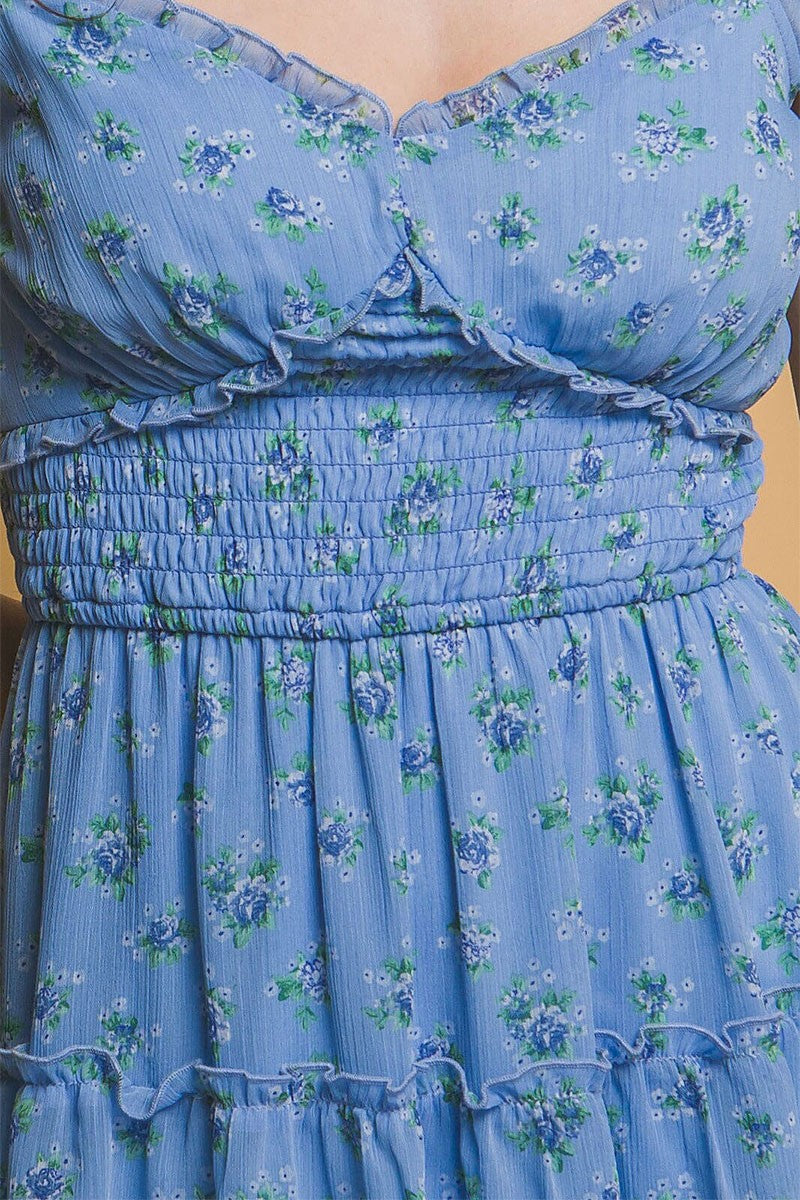Meadow Ruffle Mini Dress-[option4]-[option5]-Cute-Trendy-Shop-Womens-Boutique-Clothing-Store