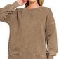 Vintage Beach Crewneck Sweatshirt-Cute-Trendy-Shop-Womens-Boutique-Clothing-Store