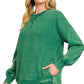 Vintage Beach Crewneck Sweatshirt-Forest Green-SMALL-Cute-Trendy-Shop-Womens-Boutique-Clothing-Store