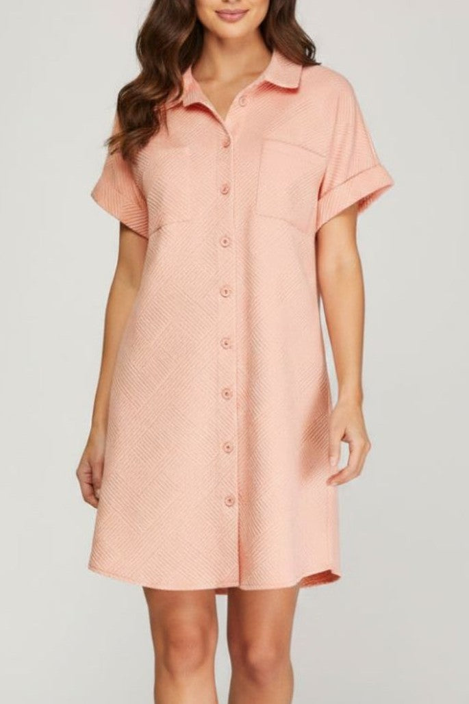 Las Vegas Boulevard Shirt Dress-Cute-Trendy-Shop-Womens-Boutique-Clothing-Store